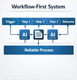 Agents work best as components in workflows